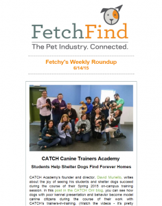 FetchFind Newsletter - June 2015